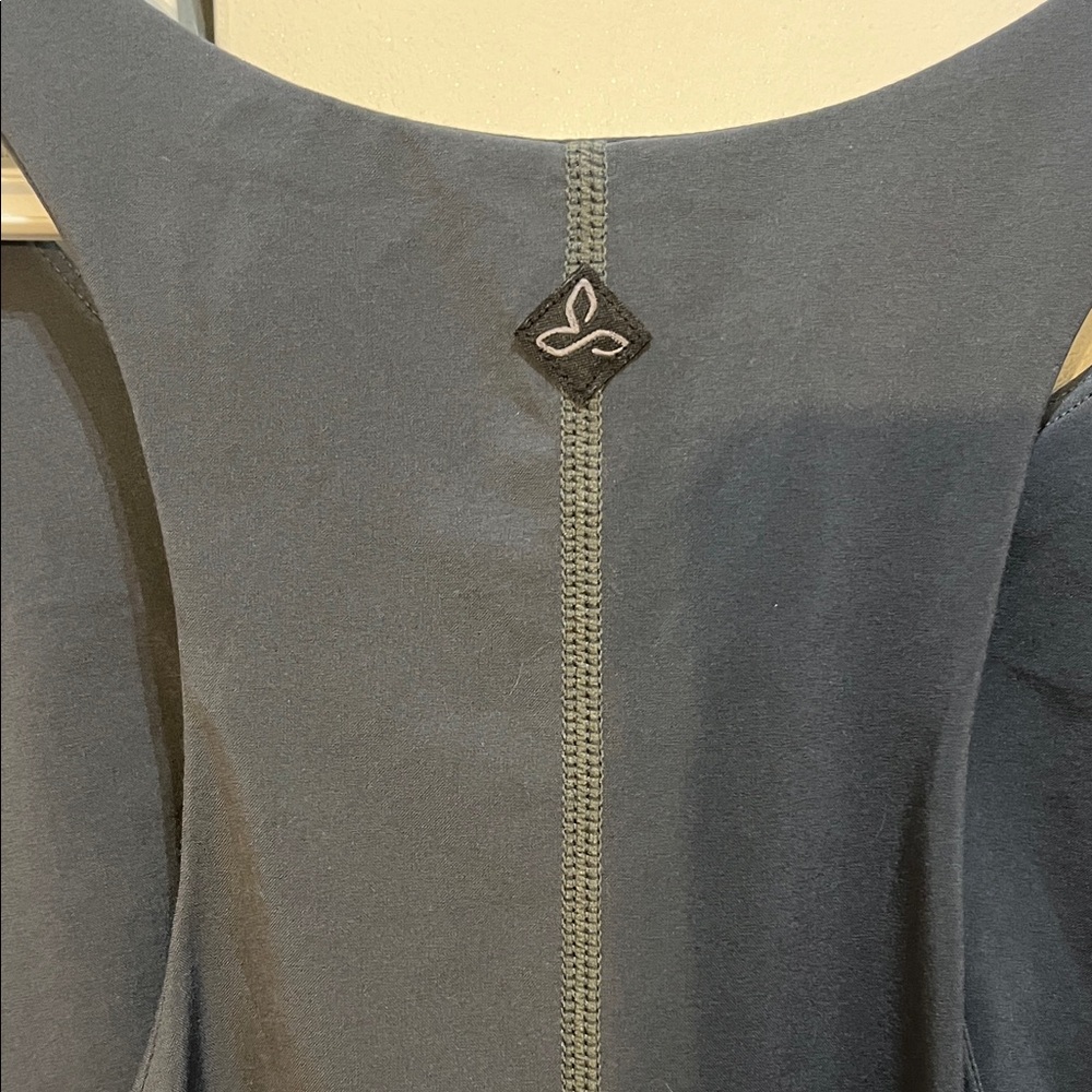 Prana gray Sleeveless Dress w/ built in bra - Picture 5 of 8